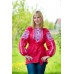 Embroidered blouse "Red Passion"